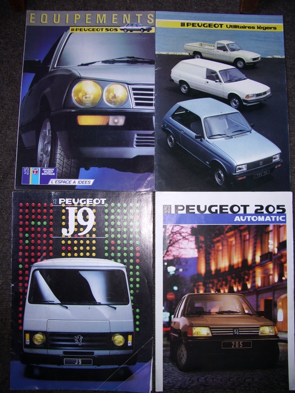 Vos revues/brochures/dépliants Peugeot 503230IMGP1276