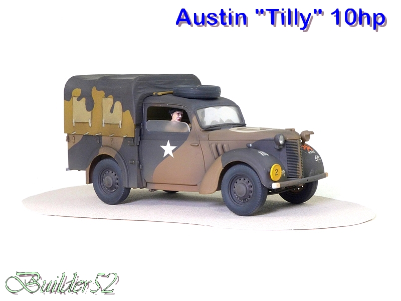 Austin "Tilly" 10 HP - Brigade Princess Irene NL - Tamiya 1/35 504291P1050082