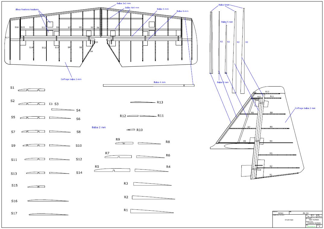 Construction Zlin Z-50 522860Empenage