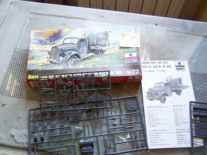 (Esci) Opel Blitz  Flack 38   Afrika Korps (Terminé) 5254231005754