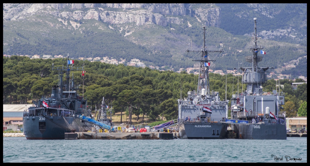 بعض السفن المشاركة في المناورات المصرية الفرنسية بمدينة  Toulon   528703DSC01109