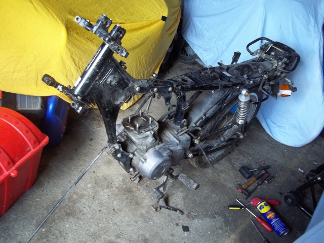 Fabrication Honda 125 CG pour les 24Heures du mans (-25 CV)  5343691010261