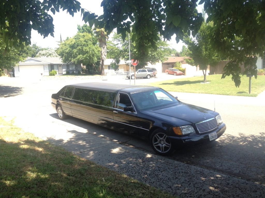   Mercedes-Benz w140 classe S occasion exceptionnelle à vendre : 500 SEL limousine - 1992 - 193.000 miles - Sacramento - USA 534645mbw140limo0004