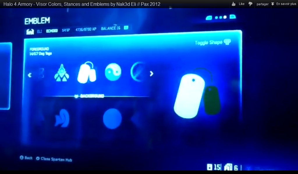 Emblèmes et Spartan ID de Halo 4 (Avatar/Générateur/Mjolnir/Nameplate) - Page 2 544845Screen2