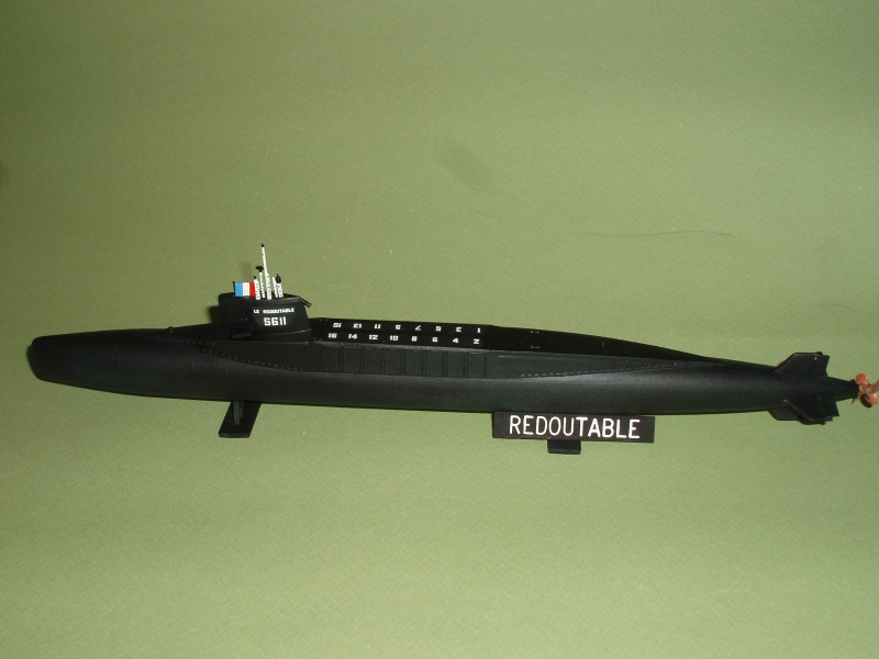 Sous-marin nucléaire lanceur d engins SNLE Redoutable Réf 81075 549532P1010607