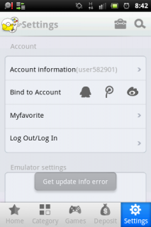 Happy chick [android] "get updates info error" 550724screenshot201401210842