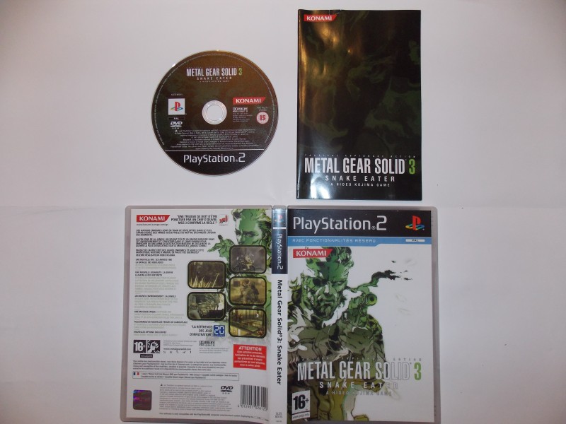 Metal Gear Solid 3 : Snake Eater 550878Playstation2MetalGear3