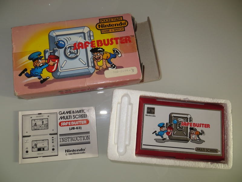 VDS Game&Watch - Safebuster/Mickey Donald Multiscreen Boite/notice MAJ 551298SB1