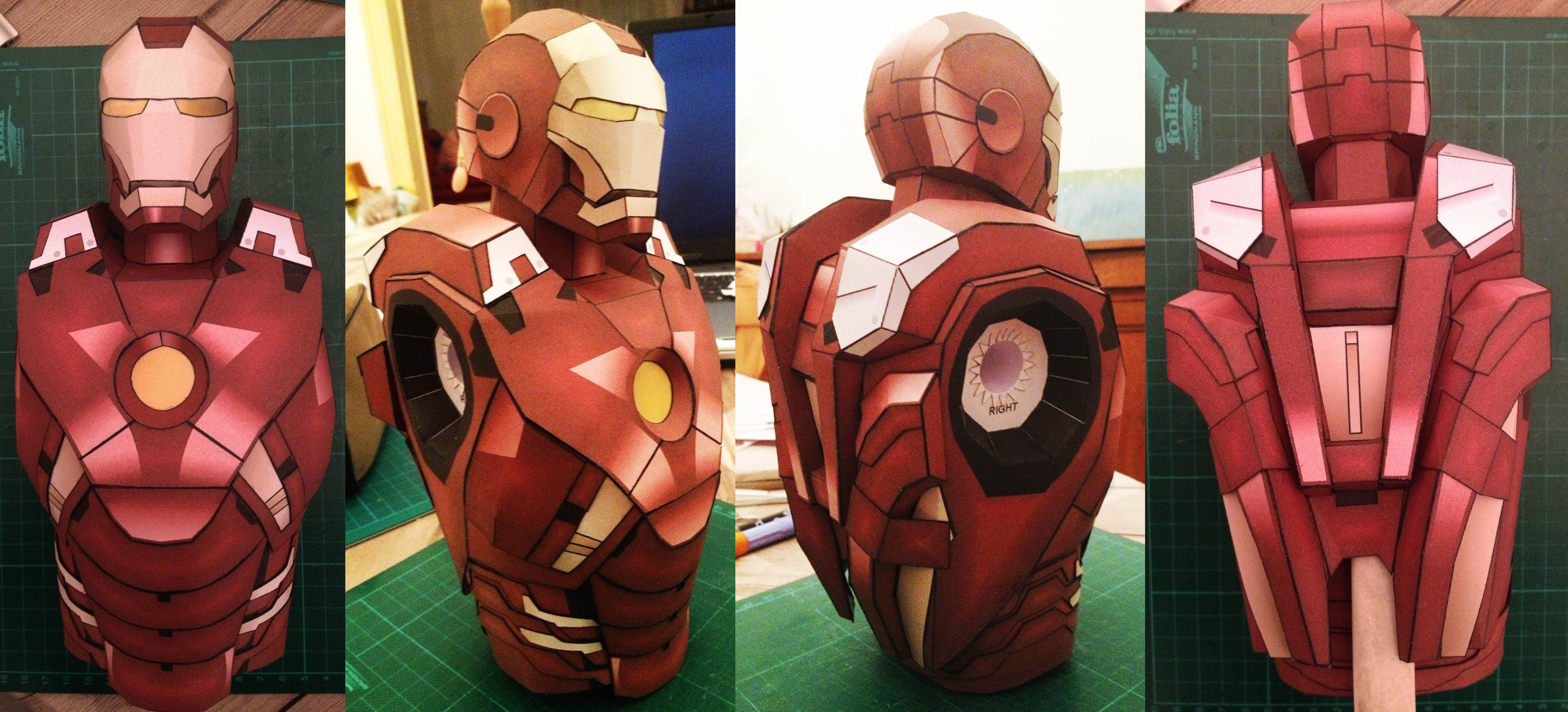 IRON MAN Mark VII XL vers. Cel Shading 553178Ironbuste