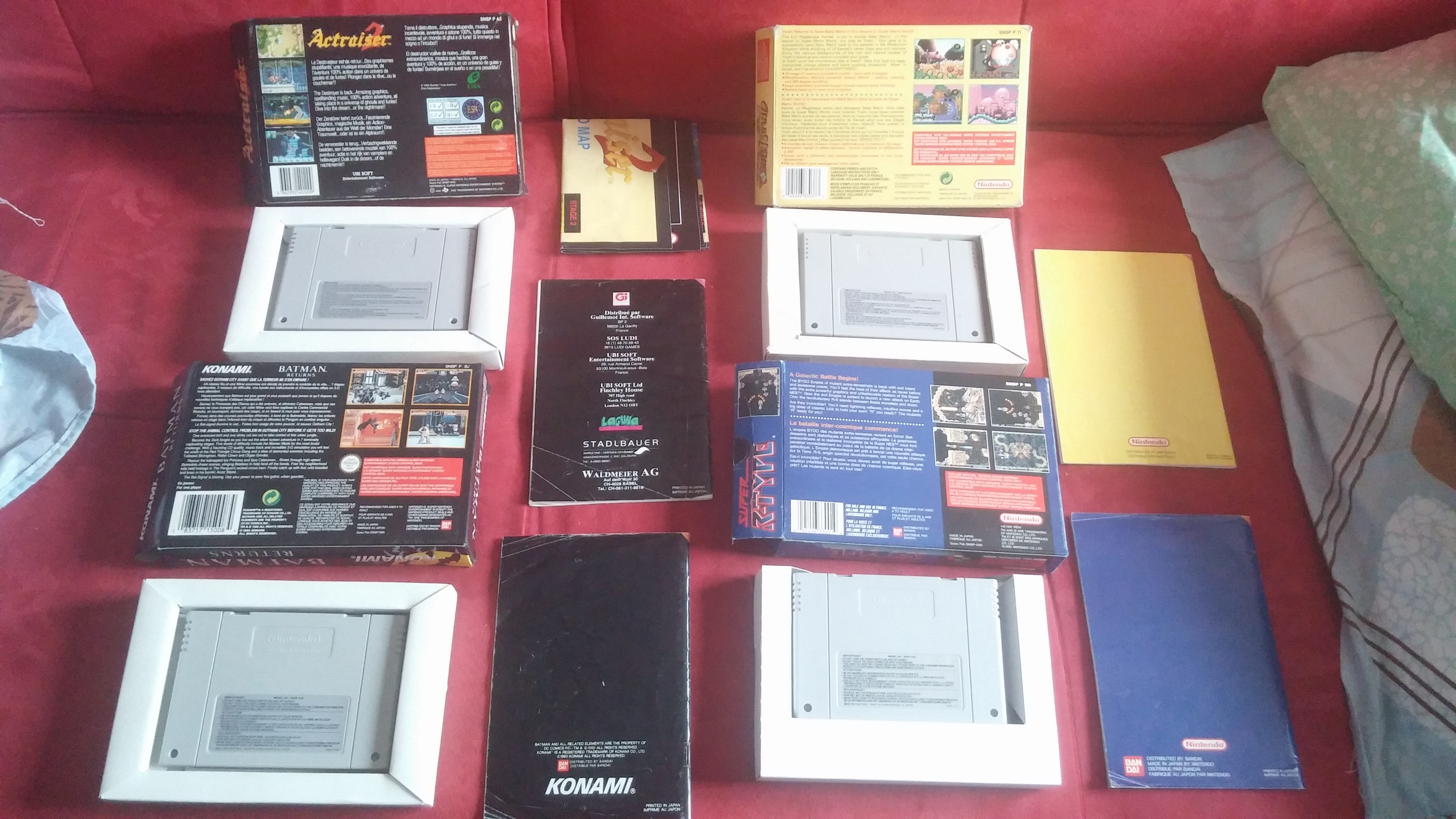 VENDU 4 jeux super nintendo complet pal, liste de want ! 559369CAM00795