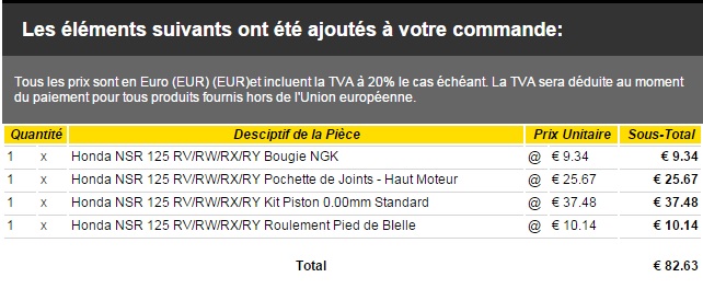 NSR 98 de lap1 560715commande