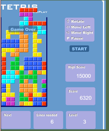 [SoS] Tetris en ligne - Défi 567929ttris