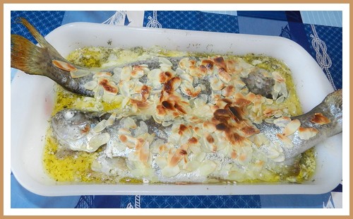 Truite Aux Amandes Et Crème Fraîche
