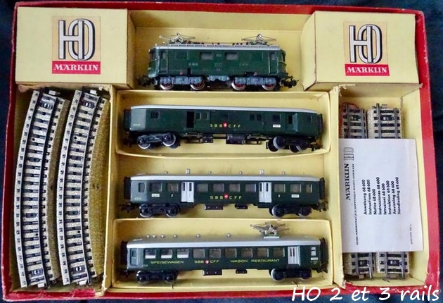 Coffrets Märklin 1936 - 1968 (rouges, noirs, verts ou bleus) 579578Marklincoffret3114R