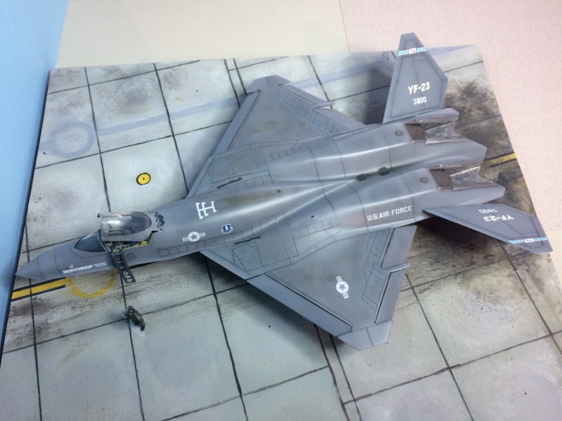 NORTHROP YF-23 Black Widow PAVE 1 [ITALERI] 580907YF23PAVE280