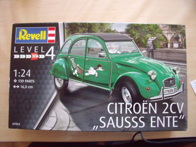 [REVELL] CITROËN 2CV La Deuche d'Antoine MARECHAL avant l'impact !!! Réf 07053 589534DSCF79661