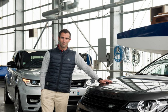 Land Rover France Encourage Armel Le Cleac'h Avant Le Départ Du Vendée Globe Et Devient « Voiture Officielle » De Cette 8ème édition  590156armellecleach7115