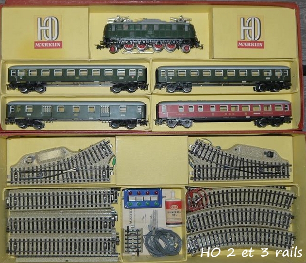 Coffrets Märklin 1936 - 1968 (rouges, noirs, verts ou bleus) 598727Marklincoffret3124R