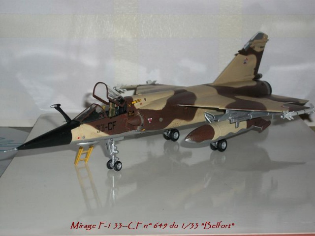 [ ITALERI ] MIRAGE F-1 CR au 1/48 33-CF n°649 du 1/33"Belfort" 603066F1CRItaleri148034