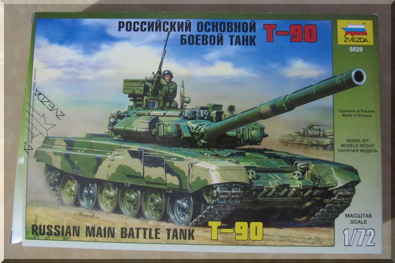 T90 Vladimir - Zvezda - 1/72ème 606719bote