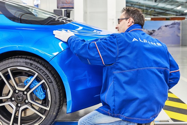 Le Groupe Renault inaugure la nouvelle ligne de production de l’Alpine A110 à Dieppe 608256212016342017FabricationdelAlpineA110lusinedeDieppe