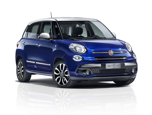 Nouvelles séries spéciales Famille Fiat 500 : 500, 500L et 500X Mirror 612470171219FiatFamigliaMirror13