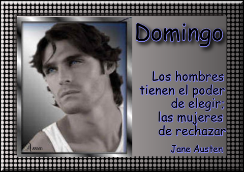 Morocho con Fondo Gris y Frase 619437domingo