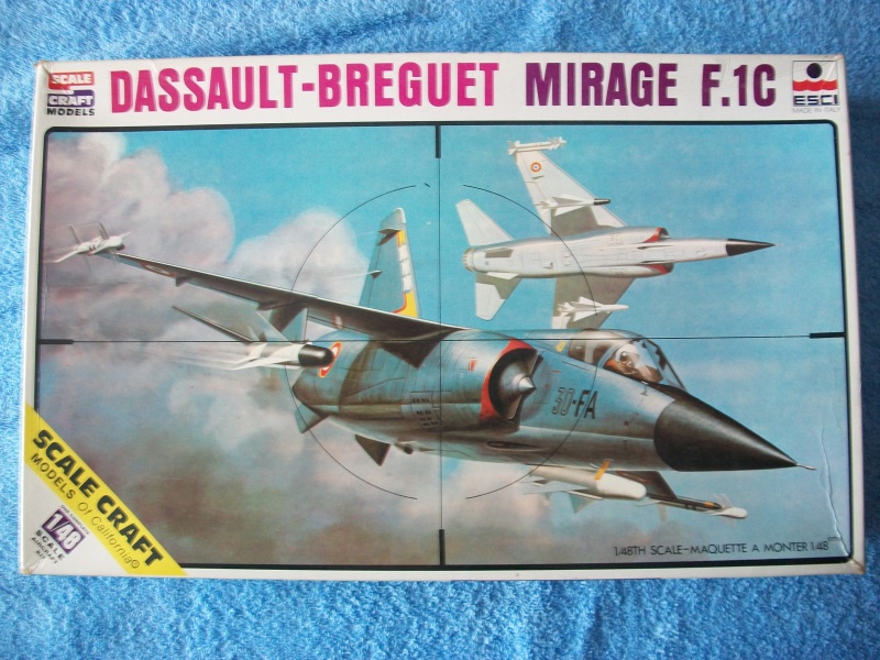 [ Esci ] Mirage F-1C 1/48  622726MirageF1CEsci001