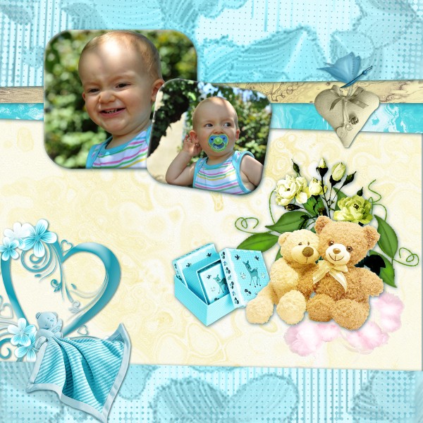 Mes pages CT Floralys scrap 624559KitAgetendre6x6