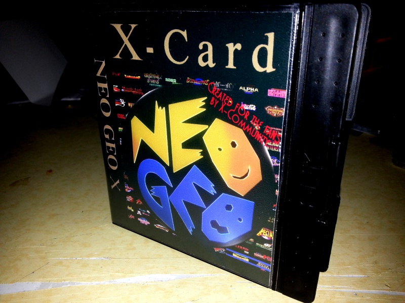 Insert neo geo x pour boites neogeo pocket 62610220130323221609