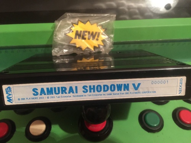 Samurai Shodown 5 avec Serial 000001, Fake ou pas Fake ? 626432SS5