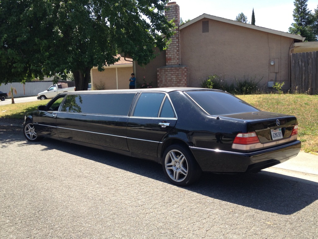   Mercedes-Benz w140 classe S occasion exceptionnelle à vendre : 500 SEL limousine - 1992 - 193.000 miles - Sacramento - USA 626536mbw140limo0003