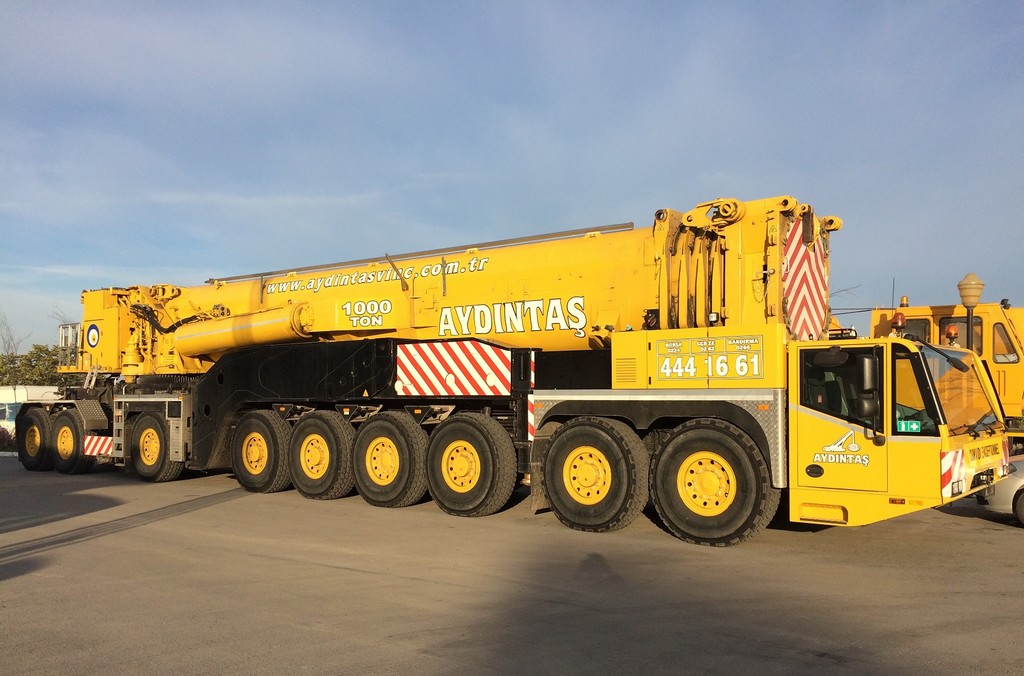 Les grues de TEREX (Demag, Gottwald, PPM, Bendini...) - Page 23 626692DemagAC1000AydintasTR1