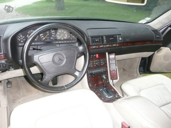  Mercedes-Benz c140 w140 classe S occasion à vendre : S500 CL 500 coupé - 1993 - 218.000 km - 56000 Vannes - France 626703mbw140pa0507