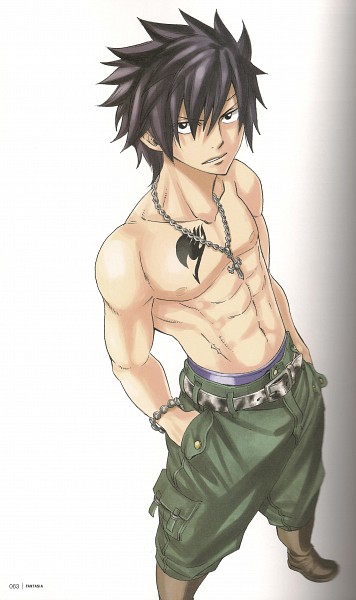 Fairy Tail illustrations artbook. 627210GrayFullbuster6001233348