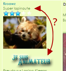 Mettre un champ de profil au dessus de l'avatar et le rang en dessous 627322image3