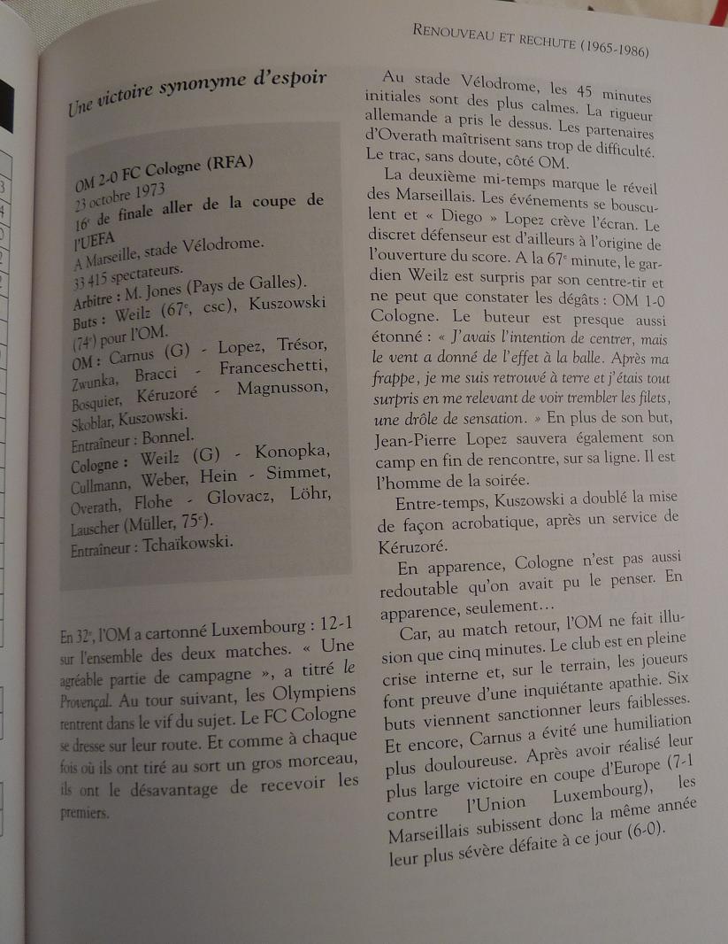 "L'OM.... ET LES LIVRES QUI NOUS PASSIONNENT" ? - Page 4 627784Photo028