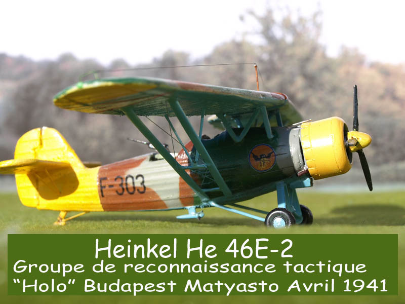 Bidouille modèle Heinkel He 46 deco Hongroise 632169He038