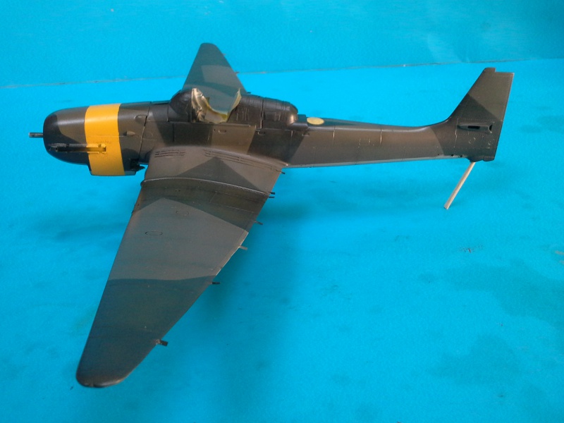 JU 87 G2 KANONENVOGEL ITALERI 1/48 :PATINE  LA SUITE. 63972120140112122449