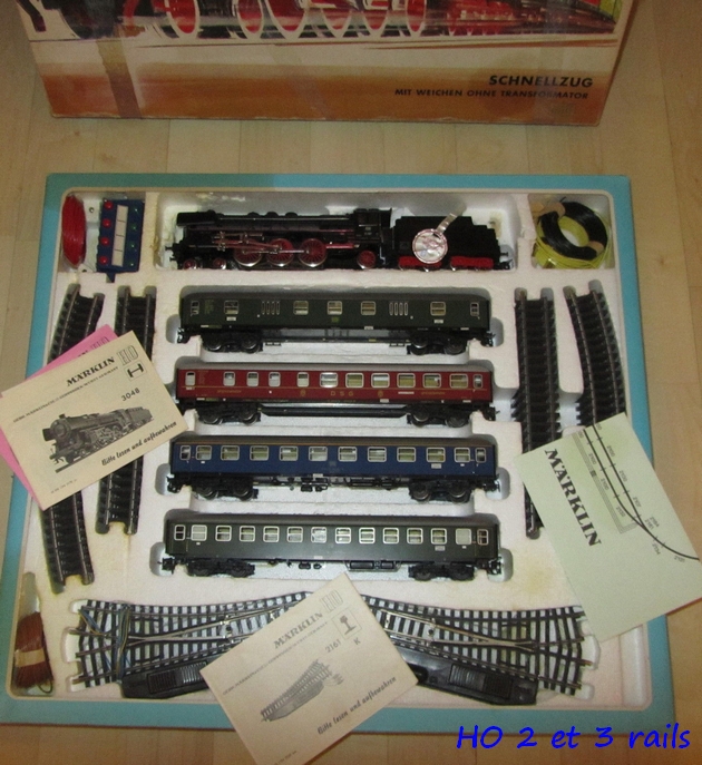 Coffrets Märklin 1936 - 1968 (rouges, noirs, verts ou bleus) 641543Marklincoffret318830482R