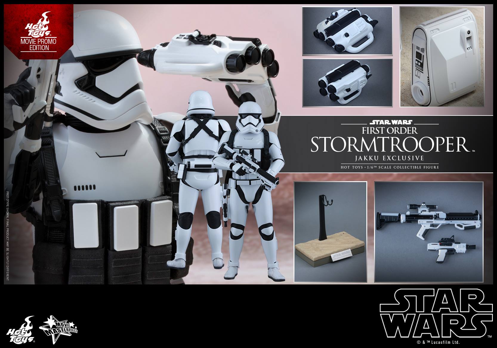 HOT TOYS - Star Wars: TFA - First Order Stormtrooper Jakku  655982113