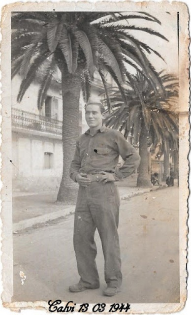 Recherche d'un parent engagé au 1er Bataillon de choc à Staoueli en 1943 :Roger BELLELAGAMBA 662655ANGUILAR