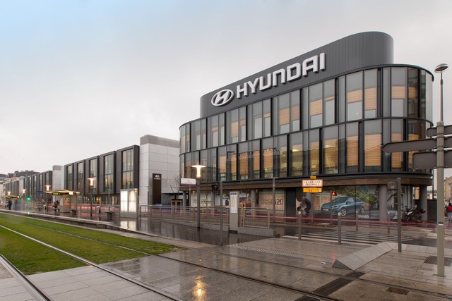 Inauguration du nouveau siège Hyundai Motor France à La Garenne-Colombes 664728VINCAMAJORHYUNDAIEXT0004