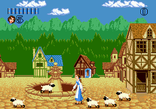 Jeux homonymes mais pourtant bien differents sur megadrive/ Super nintendo 667110bellequestMD