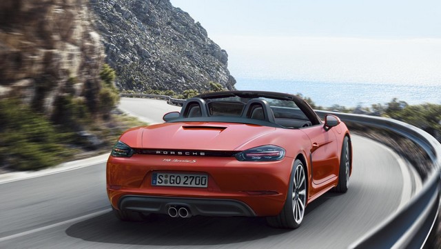 Porsche 718 Boxster : le nouveau roadster à moteur central 4 cylindres 670338718Boxster5