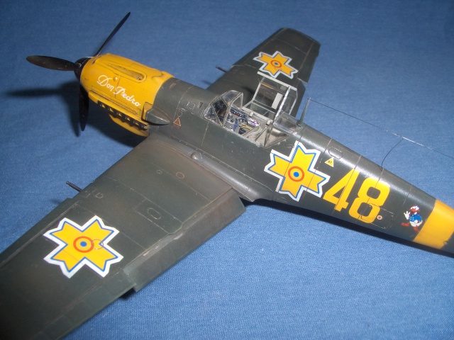 bf-109 E3 ROMANIAN AIR FORCE TAMIYA 1/48 672394HPIM5602