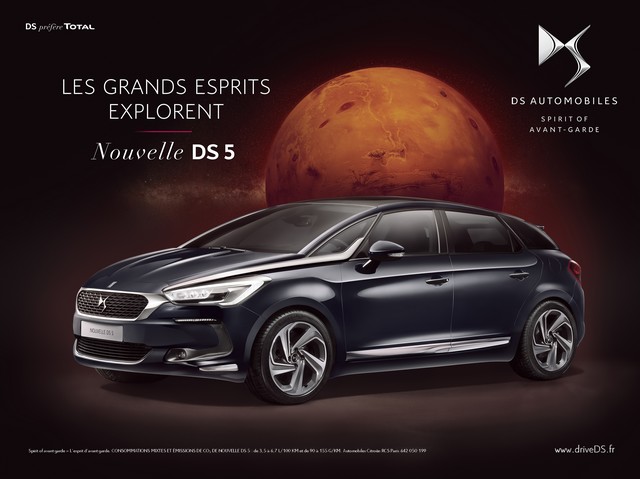 Nouvelle DS 5 : Campagne Publicitaire 677664VisuelPubNouvelleDS5