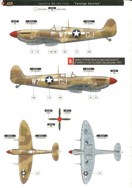 [AK Interactive] Spitfire Mk.IX C 1/48 678587SpitfireMkIXCAKInteractive013