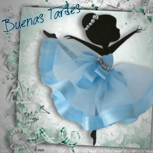 Bailarina con Tutú Celeste  683648tardes