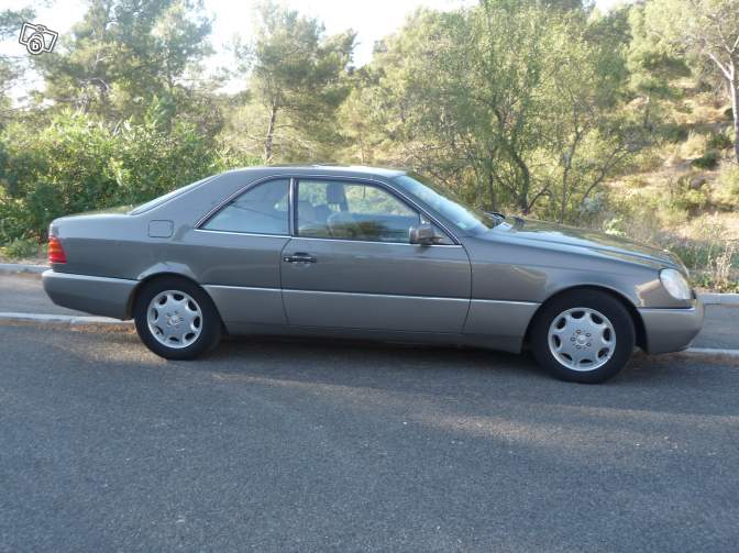   Mercedes-Benz c140 w140 classe S occasion à vendre : 600 SEC CL S600 - 1993 - 84.000 km - 13830 Roquefort-la-Bédoule - France 685943mbw140pa0483